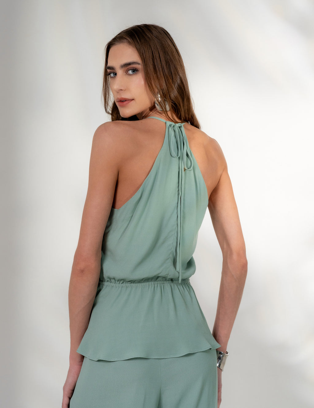 BLUSA JOANA VISCOSE VERDE CAIPIRINHA